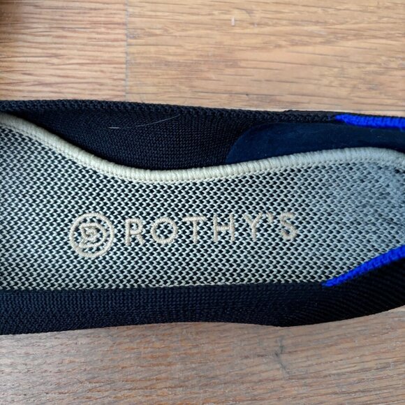 Rothy's Gone Wild: Rothy's The Point Flats in Licorice - Picture 10 of 12